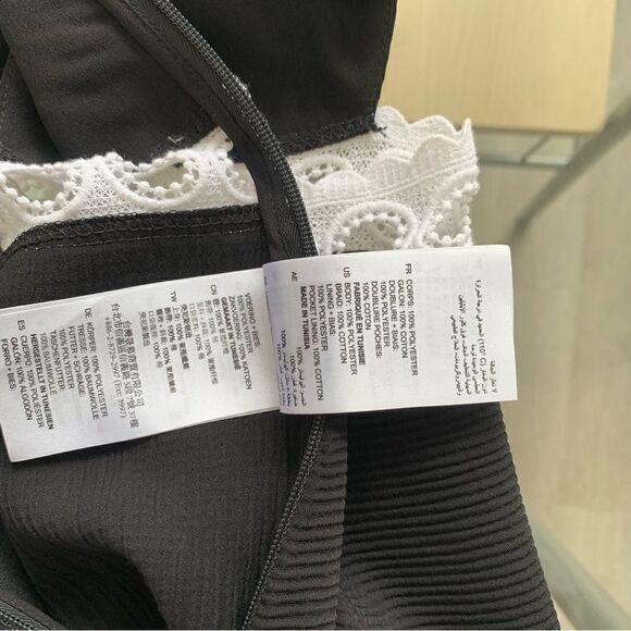 SANDRO BLACK ROMPER - Picture 13 of 15